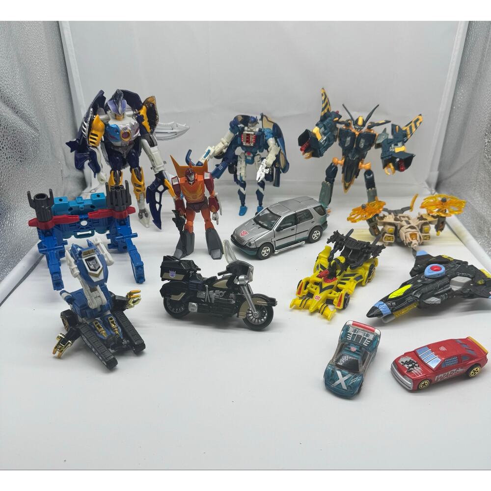 Lot of transformer figures - early 2000s